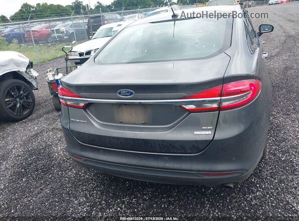 3FA6P0HD0JR184411 2018 FORD FUSION Gray 