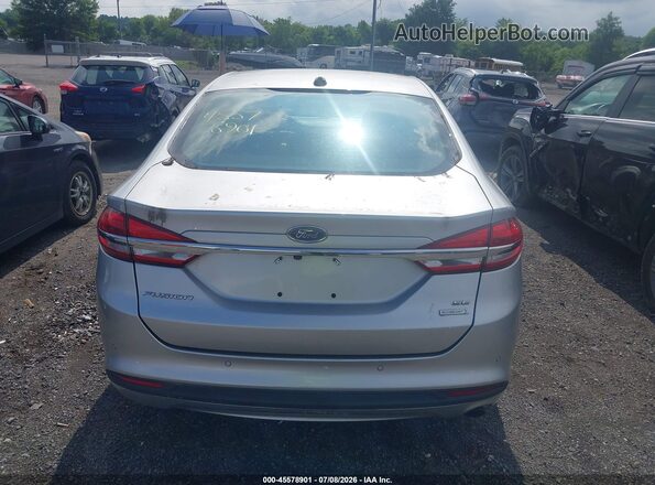 3FA6P0HD0JR189009 2018 FORD FUSION Серебряный 