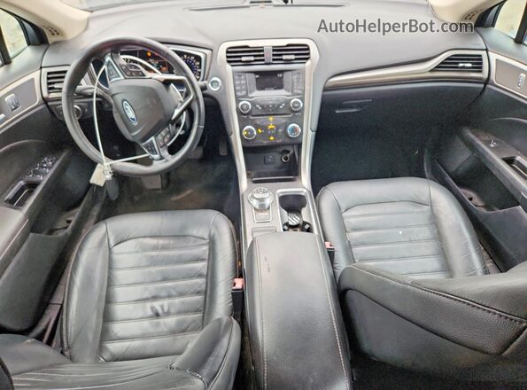 3FA6P0HD0JR189186 2018 FORD FUSION Blue წინა პანელის ხედი