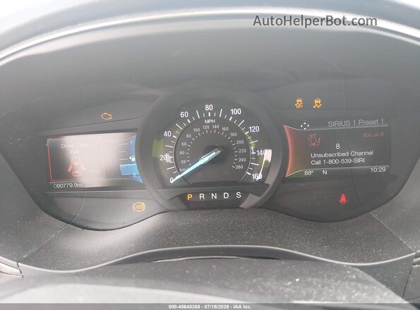 3FA6P0HD0JR229234 2018 FORD FUSION Silver Rear seats view