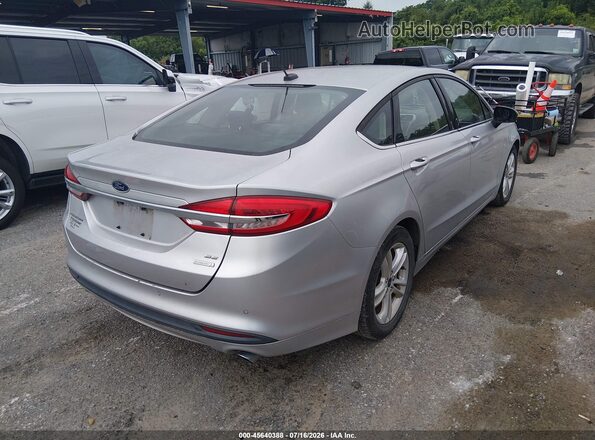3FA6P0HD0JR229234 2018 FORD FUSION Silver Rear right