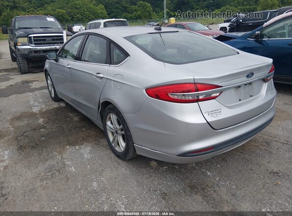 3FA6P0HD0JR229234 2018 FORD FUSION Silver Rear left