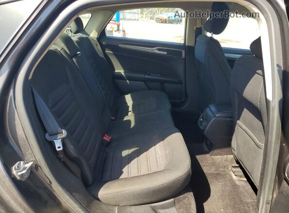 3FA6P0HD0JR232666 2018 FORD FUSION Gray Widok tylnych siedzeń