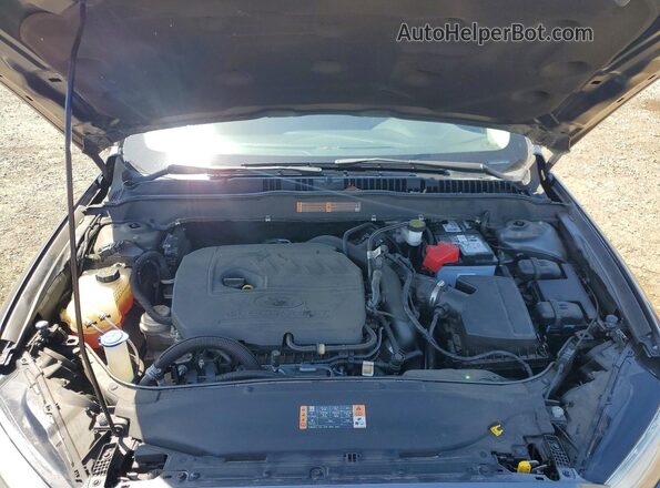 3FA6P0HD0JR232666 2018 FORD FUSION Gray Widok wnętrza z tyłu