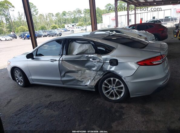 3FA6P0HD0KR159607 2019 FORD FUSION Серый Вид задней части салона
