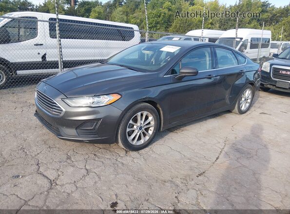 3FA6P0HD0KR198486 2019 FORD FUSION Серый Передняя левая четверть