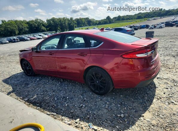 3FA6P0HD0KR246259 2019 FORD FUSION Красный Задняя левая четверть