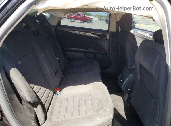 3FA6P0HD0LR105077 2020 FORD FUSION Черный Вид задних сидений