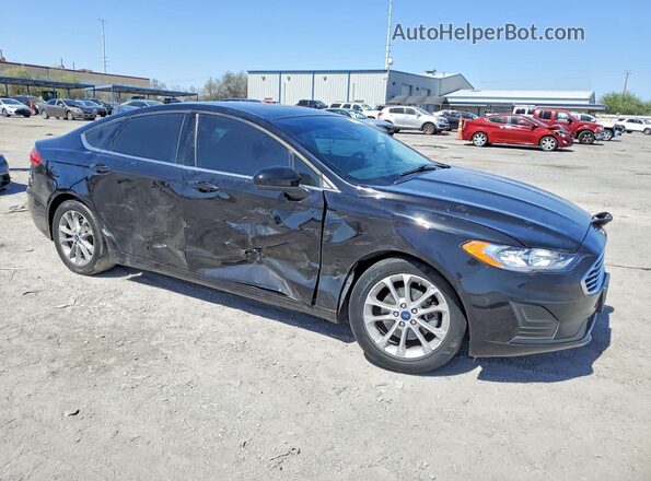 3FA6P0HD0LR105077 2020 FORD FUSION Черный Передняя правая четверть