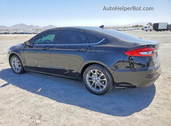 3FA6P0HD0LR105077 2020 FORD FUSION Черный Задняя левая четверть