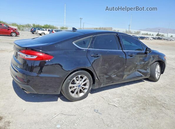 3FA6P0HD0LR105077 2020 FORD FUSION Черный Задняя правая четверть