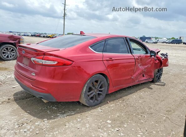 3FA6P0HD0LR111185 2020 FORD FUSION Red Tył prawy