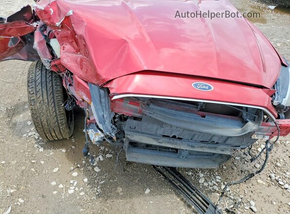 3FA6P0HD0LR111185 2020 FORD FUSION Red Widok wnętrza z tyłu