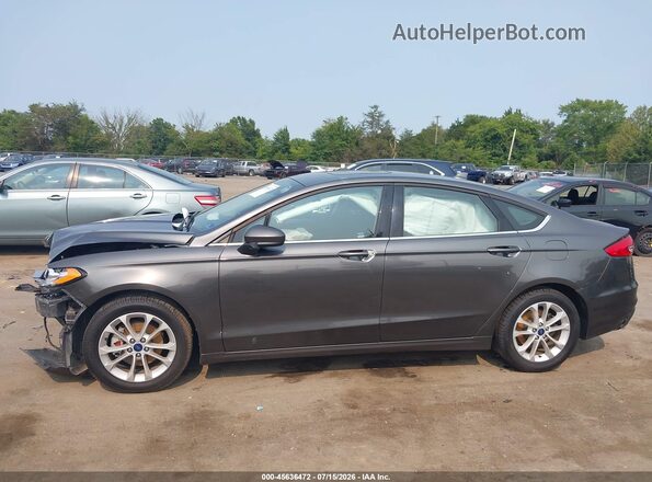 3FA6P0HD0LR172648 2020 FORD FUSION Gray Widok wnętrza z tyłu