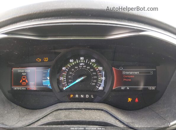 3FA6P0HD0LR211366 2020 FORD FUSION Gray უკანა სავარძლების ხედი