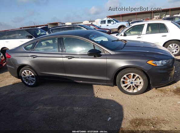3FA6P0HD0LR211366 2020 FORD FUSION Gray უკანა სალონის ხედი