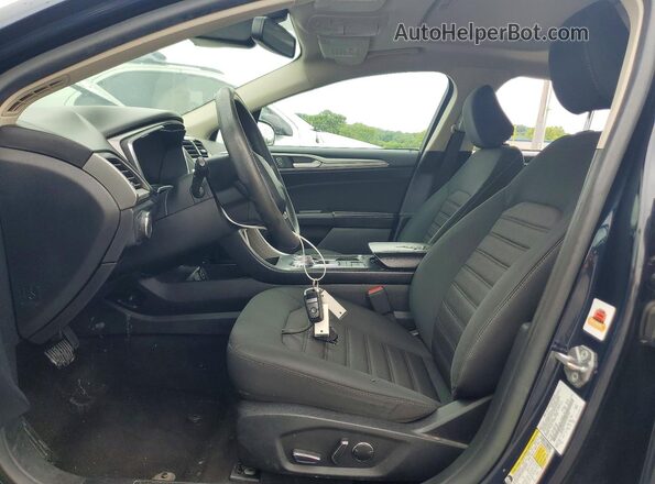 3FA6P0HD0LR225199 2020 FORD FUSION Charcoal Widok wnętrza z przodu