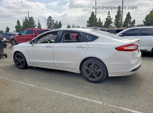 3FA6P0HD1GR247167 2016 FORD FUSION White Задня ліва чверть