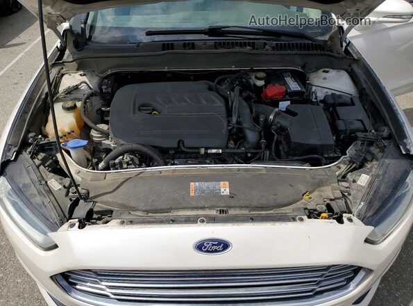 3FA6P0HD1GR247167 2016 FORD FUSION White Вид задньої частини салону