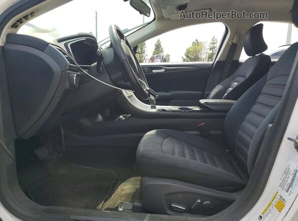 3FA6P0HD1GR247167 2016 FORD FUSION White Вид салону спереду