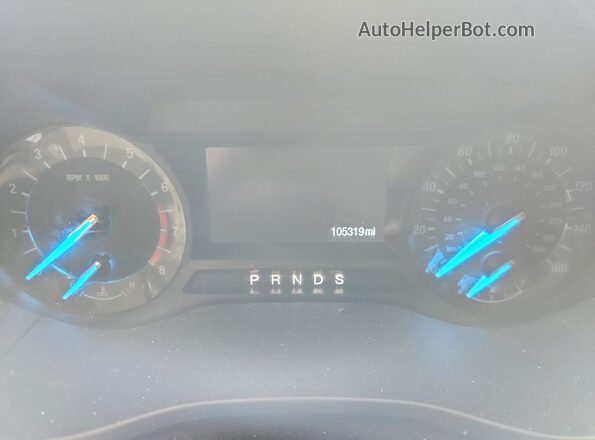 3FA6P0HD1GR296014 2016 FORD FUSION Black Սարքավորումների վահանակի տեսք
