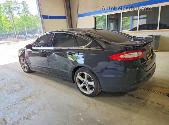 3FA6P0HD1GR296014 2016 FORD FUSION Black Հետևի ձախ