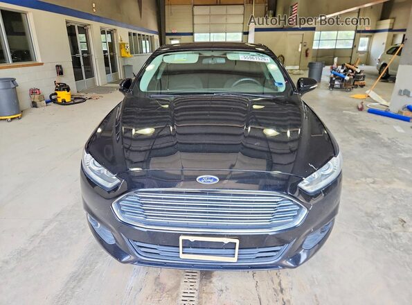 3FA6P0HD1GR296014 2016 FORD FUSION Black Դիմացի տեսք