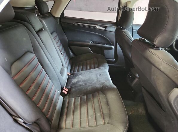 3FA6P0HD1GR296014 2016 FORD FUSION Black Հետևի նստատեղերի տեսք