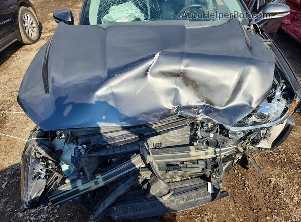 3FA6P0HD1GR338813 2016 FORD FUSION Gray Вид задньої частини салону