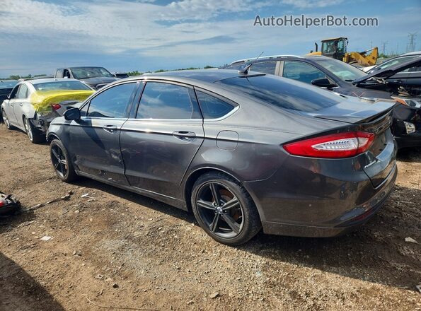 3FA6P0HD1GR338813 2016 FORD FUSION Gray Задня ліва чверть