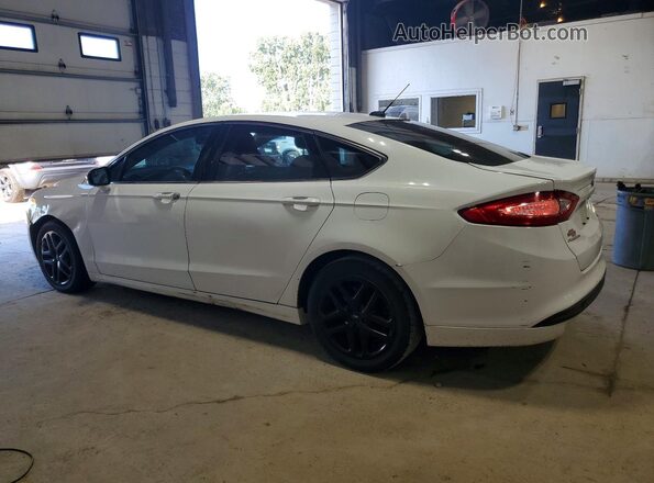 3FA6P0HD1GR344854 2016 FORD FUSION Белый Задняя левая четверть
