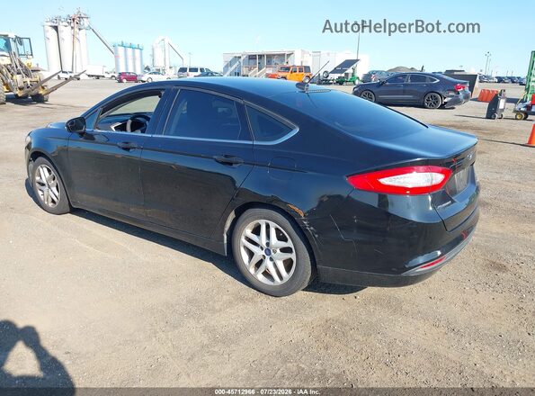3FA6P0HD1GR372864 2016 FORD FUSION Black Задня ліва чверть