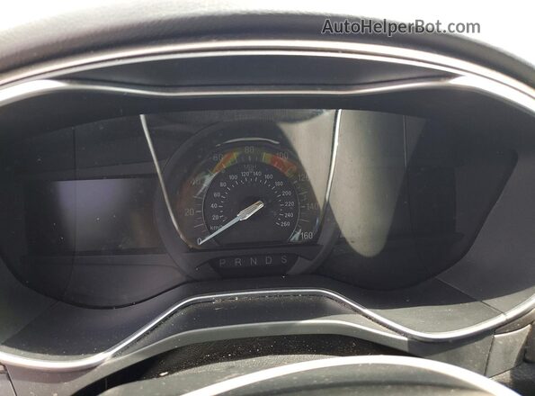 3FA6P0HD1HR167353 2017 FORD FUSION Черный Вид щитка приборов