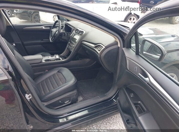 3FA6P0HD1HR205101 2017 FORD FUSION Black Widok wnętrza z przodu