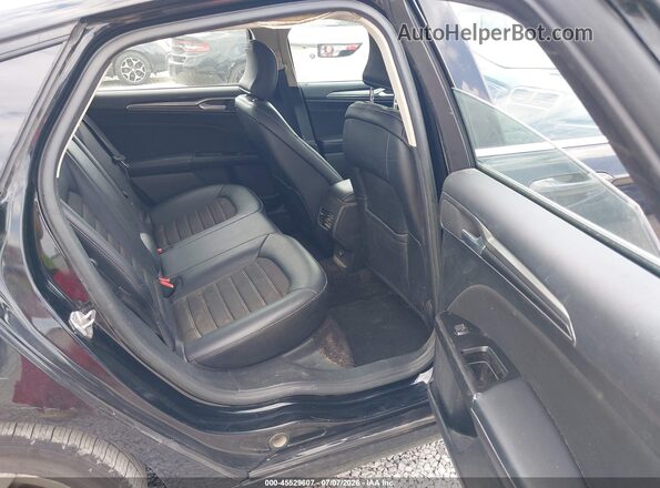 3FA6P0HD1HR205101 2017 FORD FUSION Black Widok naklejki z numerem VIN