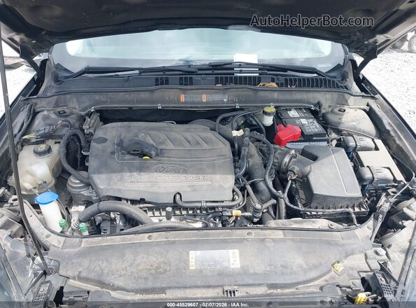 3FA6P0HD1HR205101 2017 FORD FUSION Black Widok z tyłu