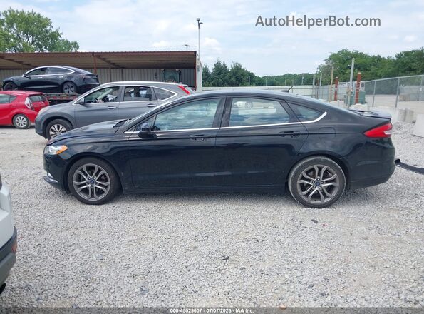 3FA6P0HD1HR205101 2017 FORD FUSION Black Widok wnętrza 360 stopni