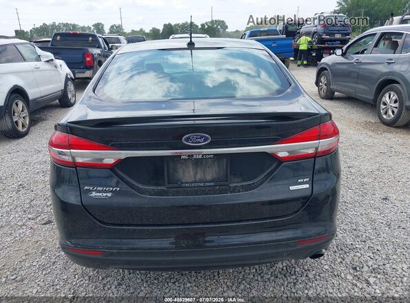 3FA6P0HD1HR205101 2017 FORD FUSION Black 