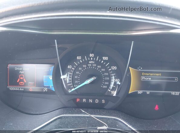 3FA6P0HD1HR251012 2017 FORD FUSION Синий Вид задних сидений