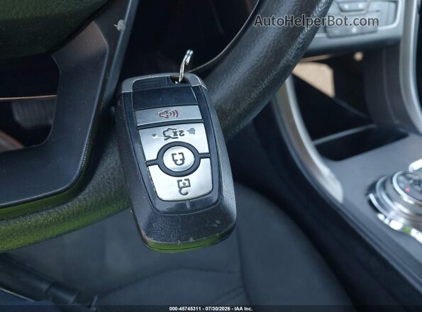 3FA6P0HD1HR251012 2017 FORD FUSION Синий Вид панели приборов