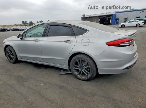 3FA6P0HD1JR167391 2018 FORD FUSION Серебряный Задняя левая четверть