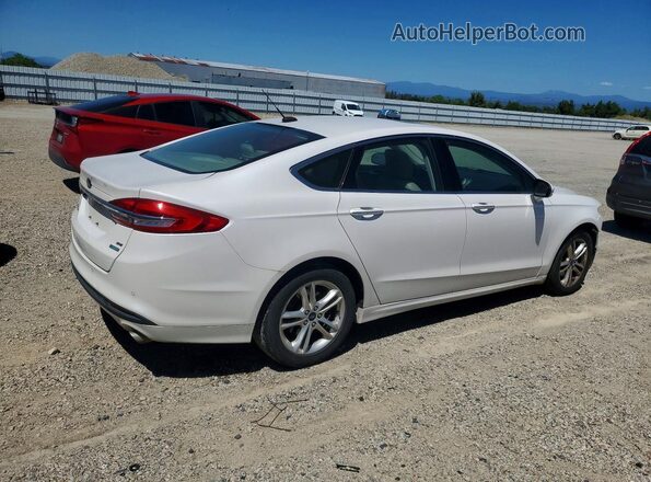 3FA6P0HD1JR212927 2018 FORD FUSION White Tył prawy