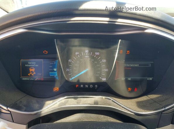 3FA6P0HD1JR212927 2018 FORD FUSION White Widok zestawu wskaźników