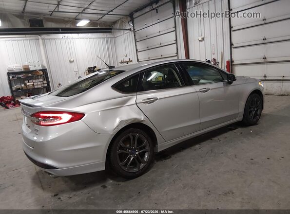 3FA6P0HD1JR213267 2018 FORD FUSION Gray Trasero derecho