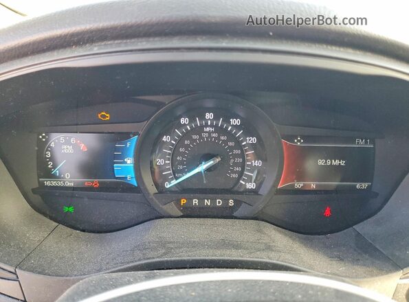 3FA6P0HD1JR267152 2018 FORD FUSION Black Вид щитка приладів