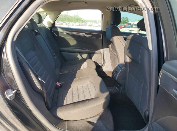3FA6P0HD1JR267152 2018 FORD FUSION Black Вид задніх сидінь