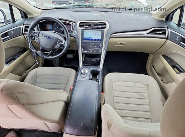 3FA6P0HD1LR103550 2020 FORD FUSION White Առջևի վահանակի տեսք