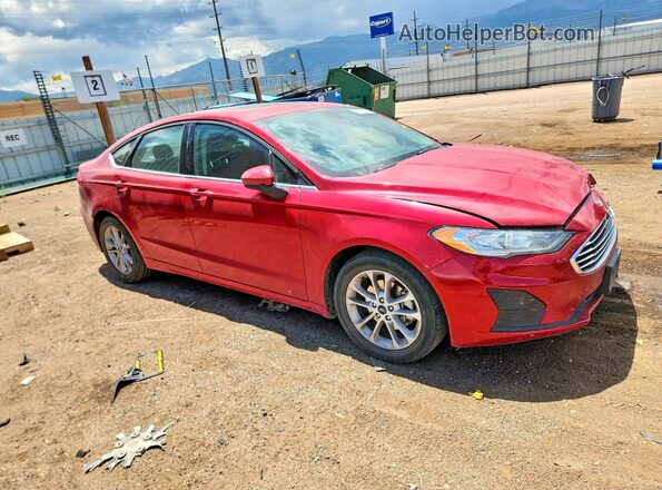 3FA6P0HD1LR126682 2020 FORD FUSION Red Передня права чверть
