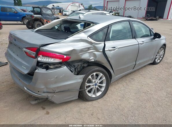 3FA6P0HD1LR136287 2020 FORD FUSION Gray Rear right