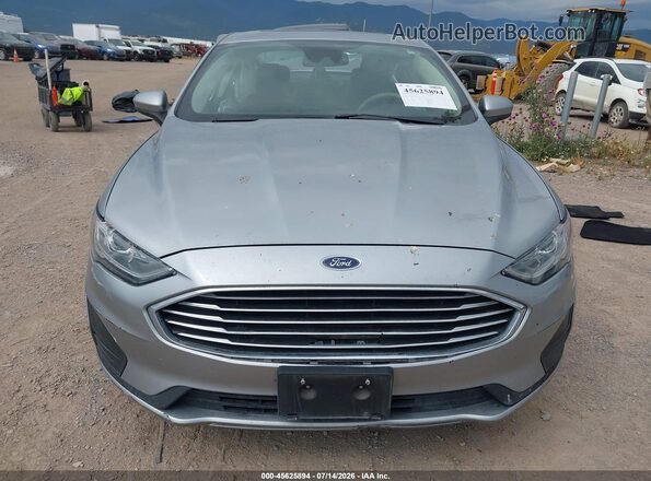 3FA6P0HD1LR136287 2020 FORD FUSION Gray Instrument cluster view